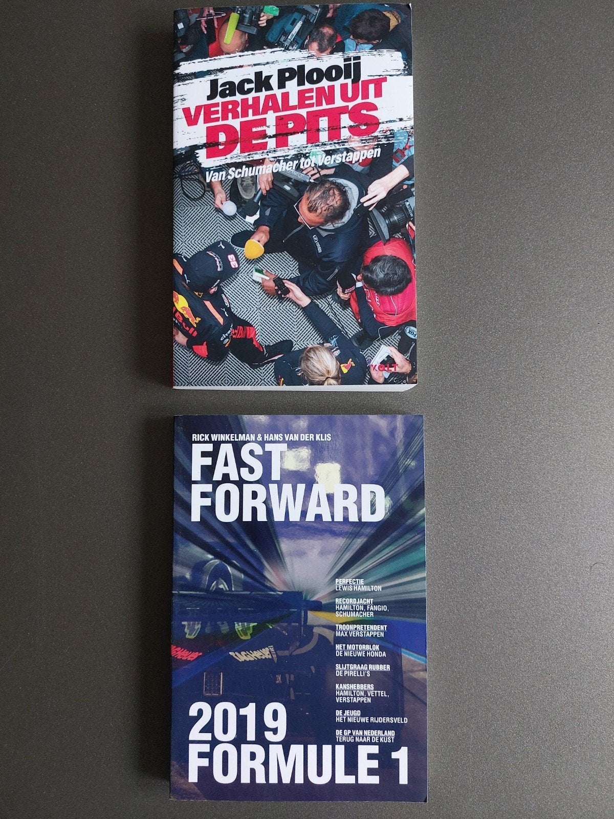 Formule 1 Boeken: Jack Plooij & Fast Forward 2019, Ophalen of Verzenden, Gelezen, Jack Plooij, Rick Winkelman & Hans van der Klis