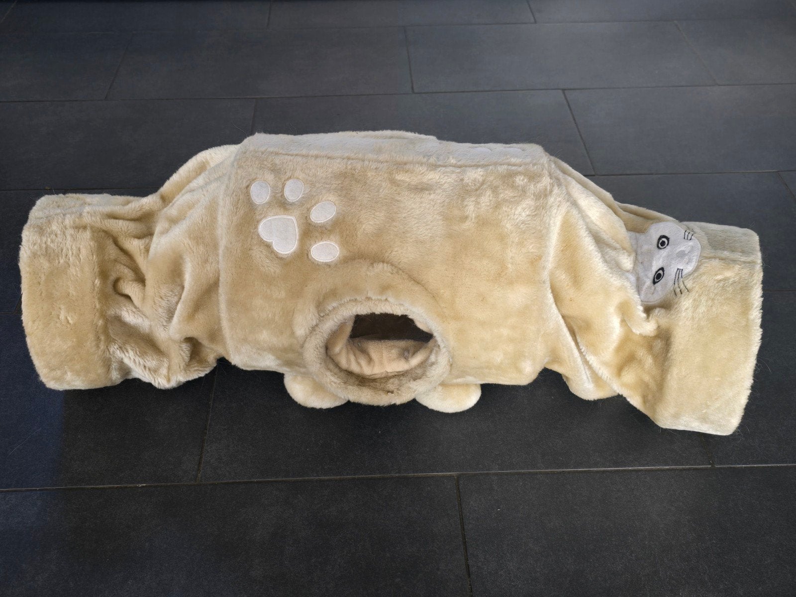 leuke stevige speeltunnel voor katten/ kittens, Ophalen of Verzenden, Gebruikt