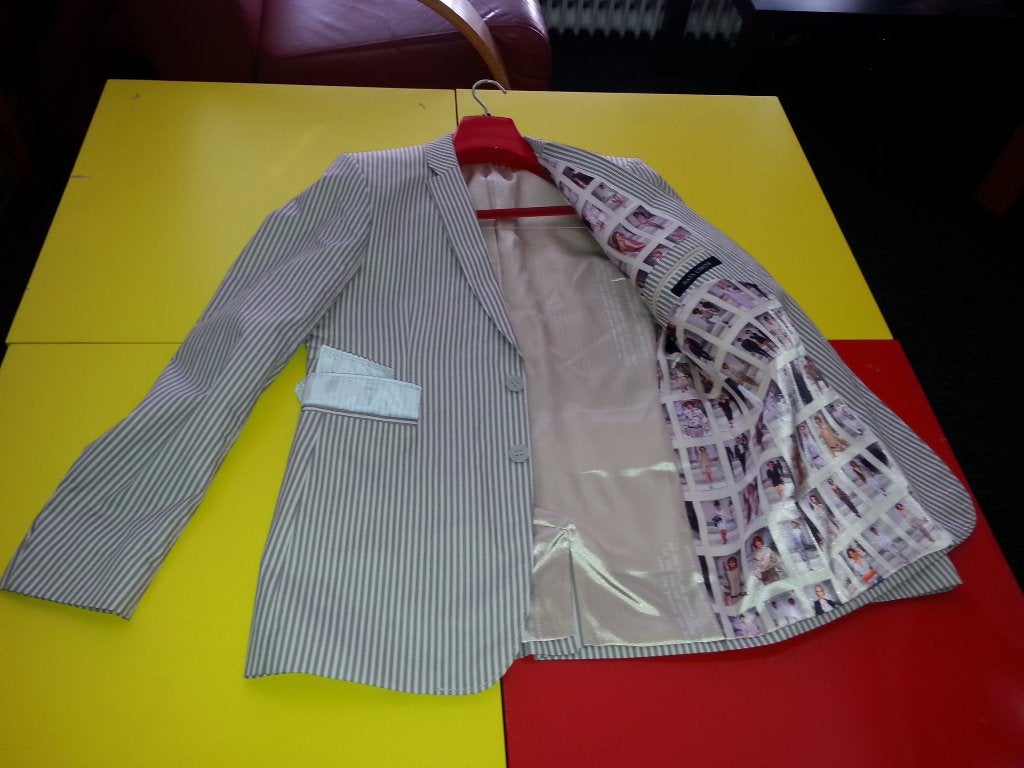 Foto 8 van Hans Ubbink colbert met beige kleur maat 52