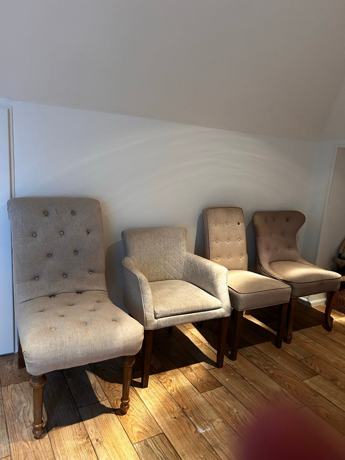 Rivièra Maison stoelen 4 stuks, Ophalen, Gebruikt, Overige kleuren, Vier