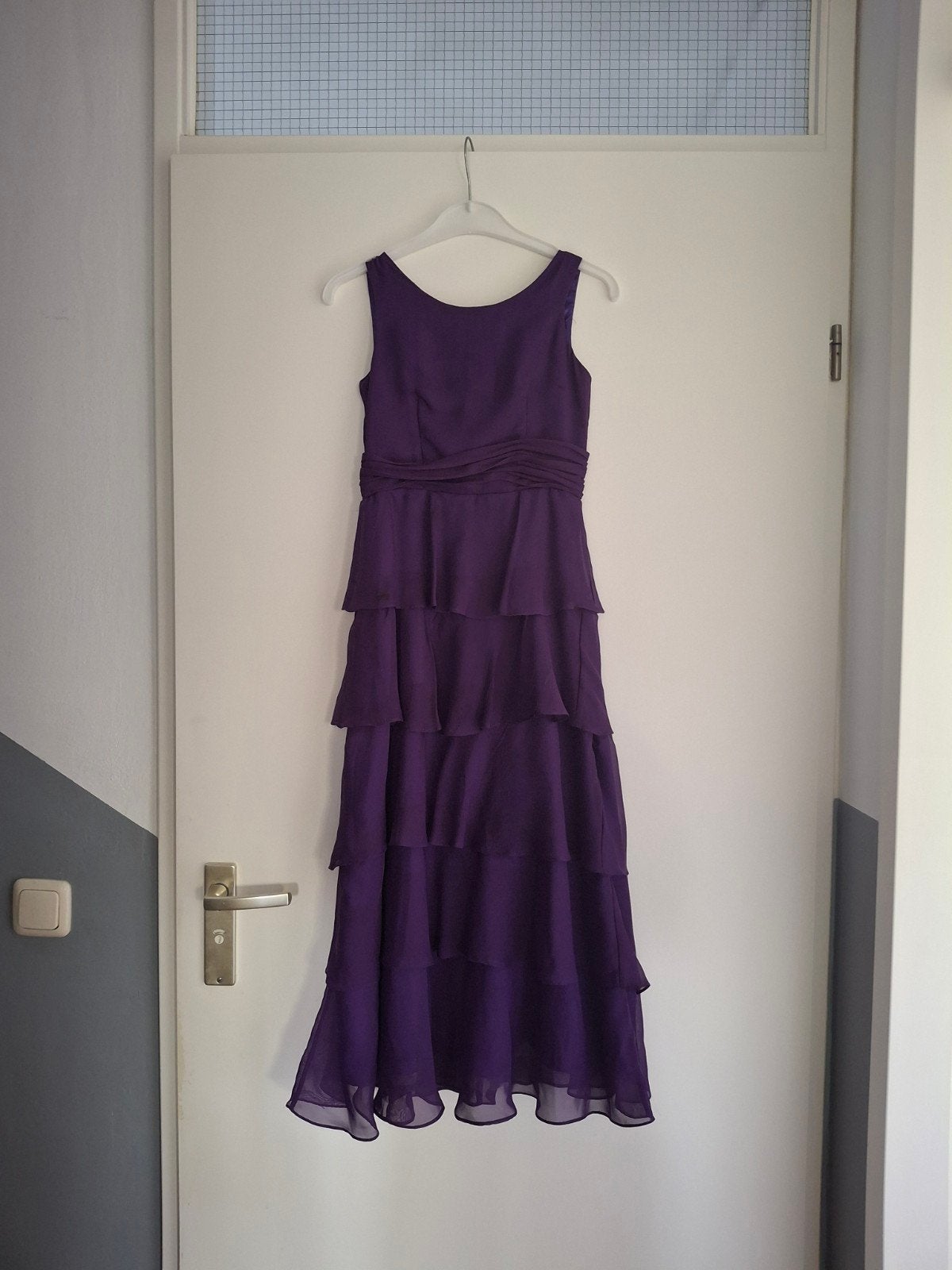 Bruidsmeisje Jurk maat 140, Ophalen of Verzenden, Zo goed als nieuw, Meisje, Jurk of Rok