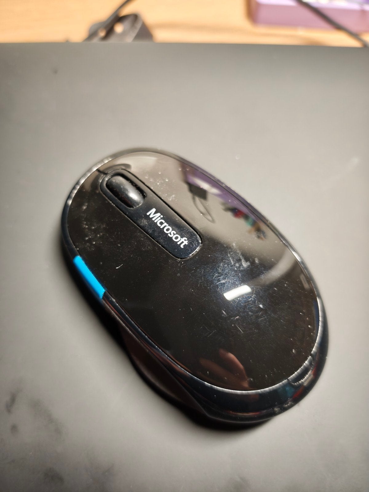 Microsoft Sculpt Comfort Mouse, Rechtshandig, Muis, Gebruikt, Ergonomisch