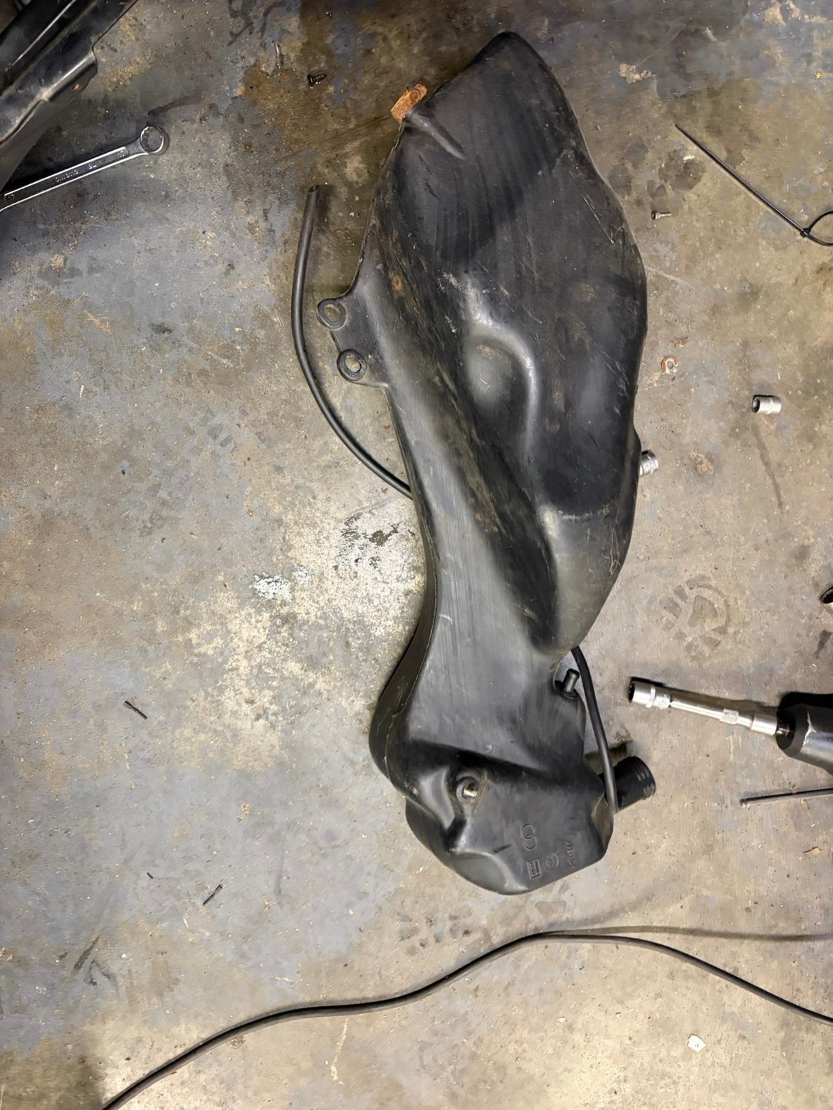 Gilera runner tank 12L, Ophalen, Zo goed als nieuw, Tank, Gilera