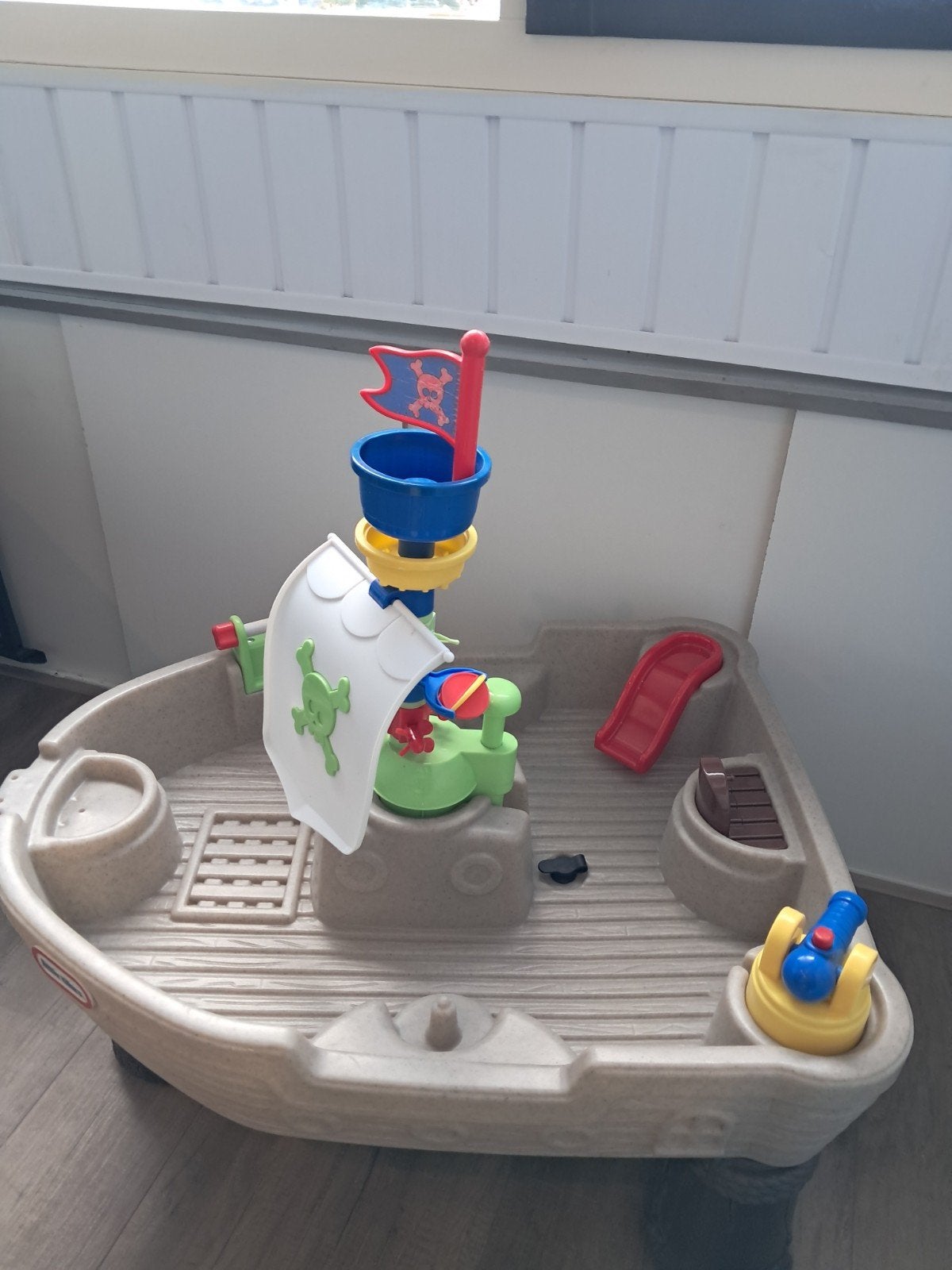 Little Tikes Piratenschip Zand- en Watertafel, Ophalen of Verzenden, Gebruikt