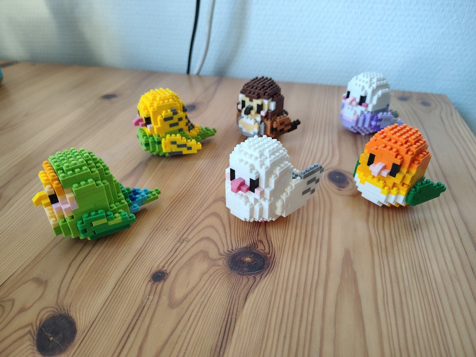 Mini Blocks Vogeltjes, Kinderen en Baby's, Ophalen of Verzenden, Zo goed als nieuw, Overige merken