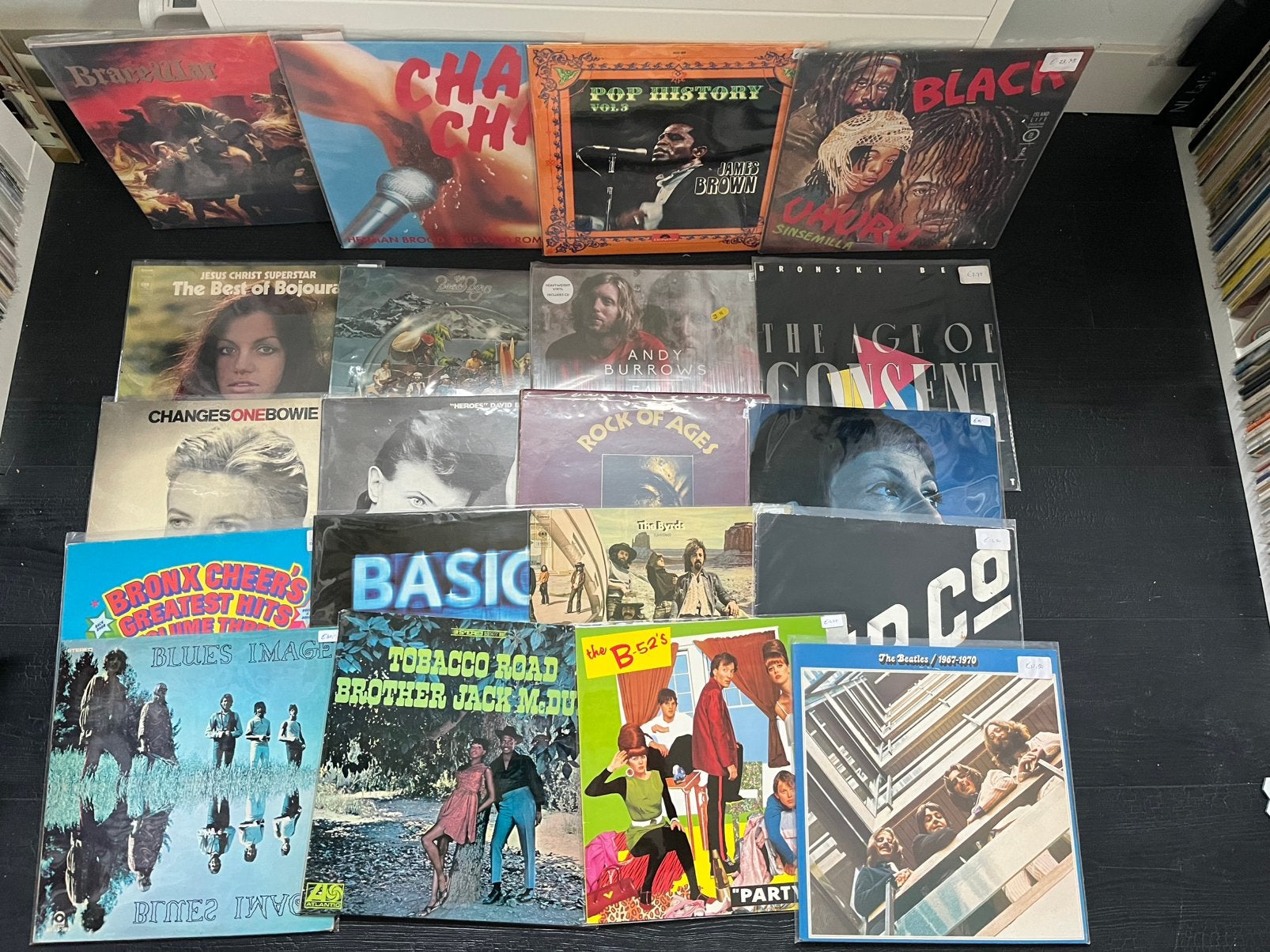 Diverse lp’s platen vinyl