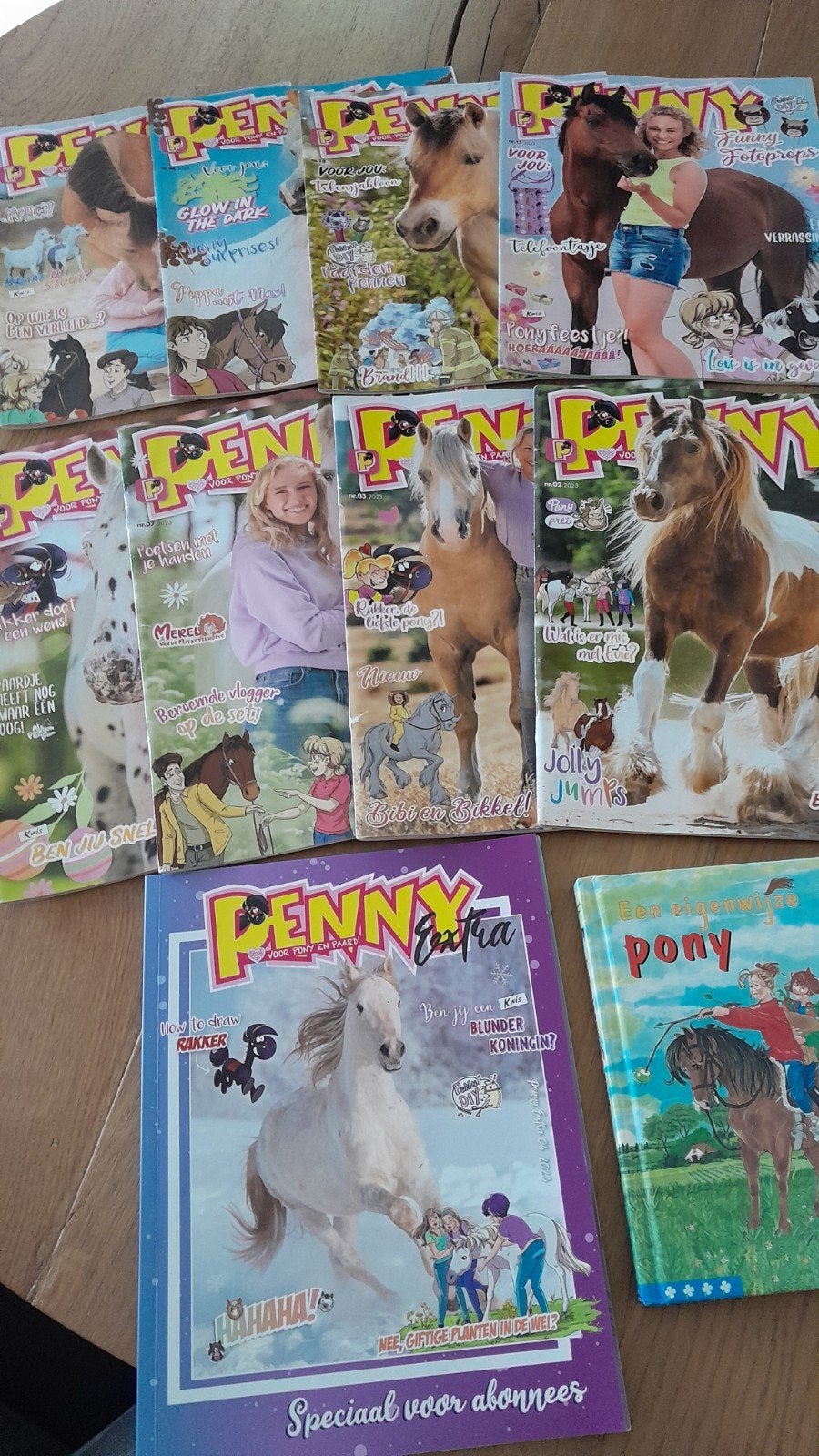 8X Penny tijdschriften,1 Penny Extra,1 Leesboek over pony's, Ophalen of Verzenden, Zo goed als nieuw, Sport en Vrije tijd