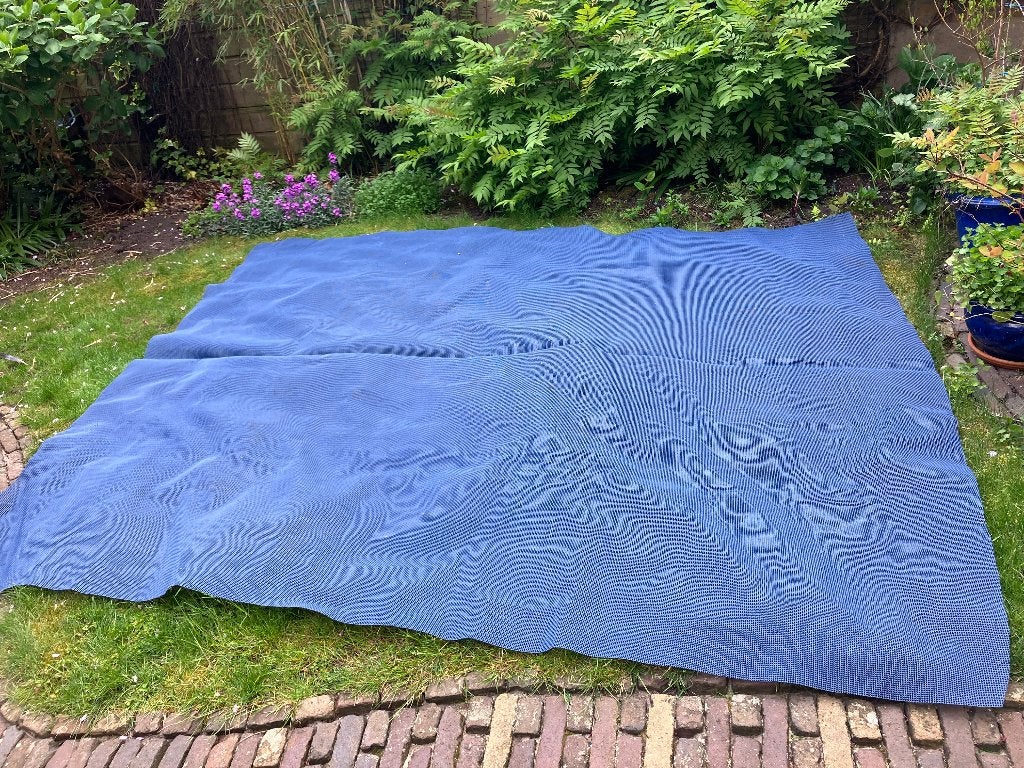 Royaal stuk tenttapijt kampeerkleed tentkleed 2,90 x 2,50 m, Ophalen of Verzenden, Zo goed als nieuw