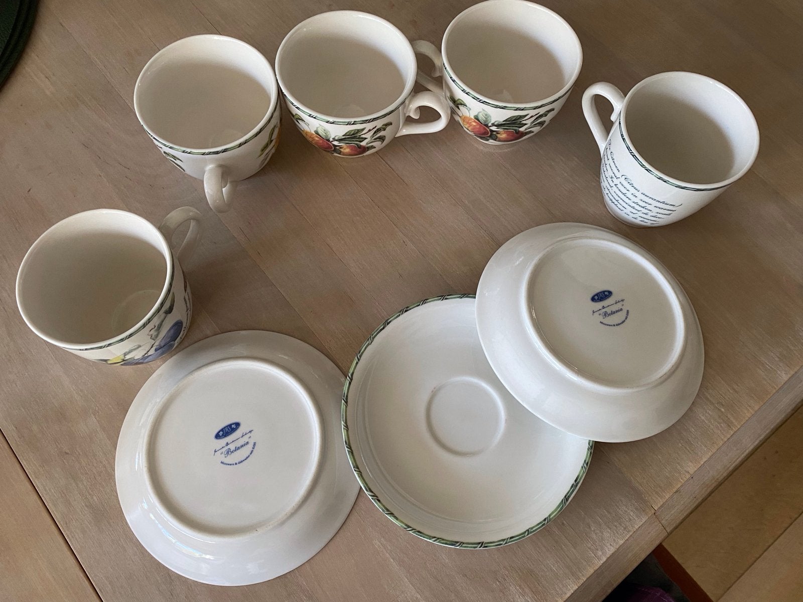 Set van Janneke Brinkman Salentijn, serie Botanica, Ophalen, Gebruikt, Overige merken, Keramiek