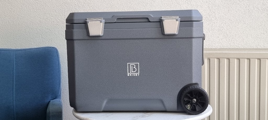 Brisby koelbox 45 liter, grijs, Ophalen of Verzenden, Nieuw, Koelbox, Koelelement