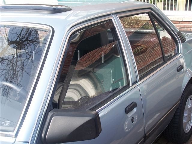 Opel Ascona donkere zijwindschermen raamspoilers visors, Ophalen of Verzenden, Nieuw