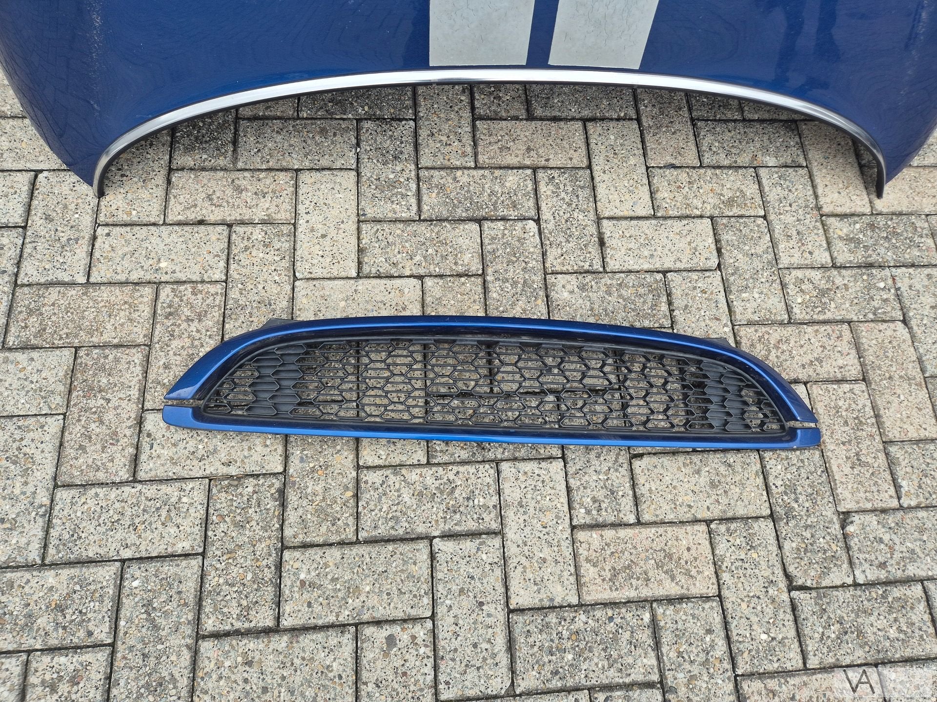 Motorkap Mini Cooper S / JCW met luchthapper R56 blauw a63, Auto-onderdelen, Carrosserie en Plaatwerk, Gebruikt, -, -, Ophalen of Verzenden