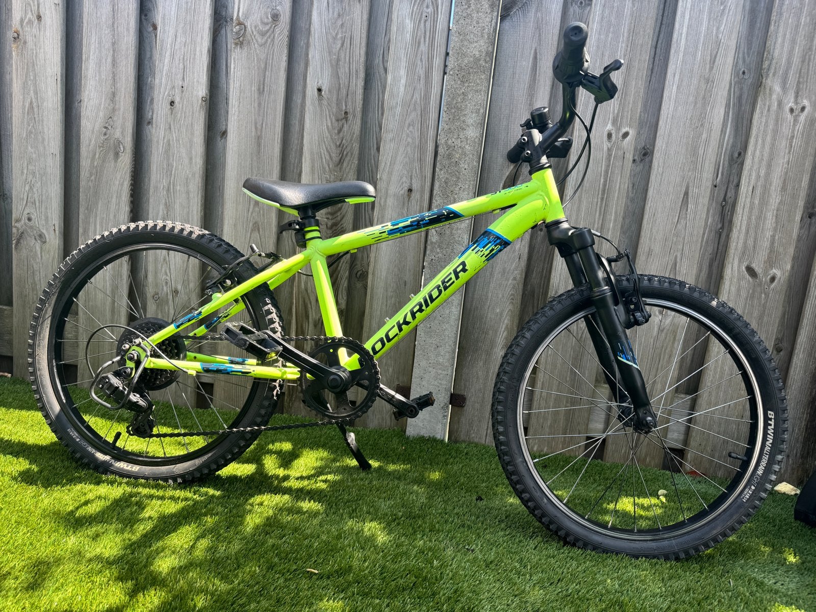 Rockrider ST500 Kinderfiets 20 inch zeer nette staat., Fietsen en Brommers, Ophalen, Zo goed als nieuw, Velgrem, 16 tot 20 inch