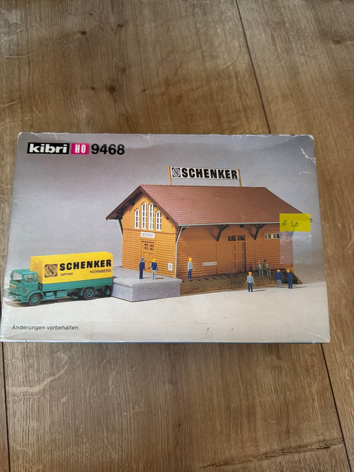 Kibri H0 9468 Lagerhalle Neustadt / Spedition Schenker, Ophalen of Verzenden, Gebruikt, Brug, Tunnel of Gebouw, Overige merken