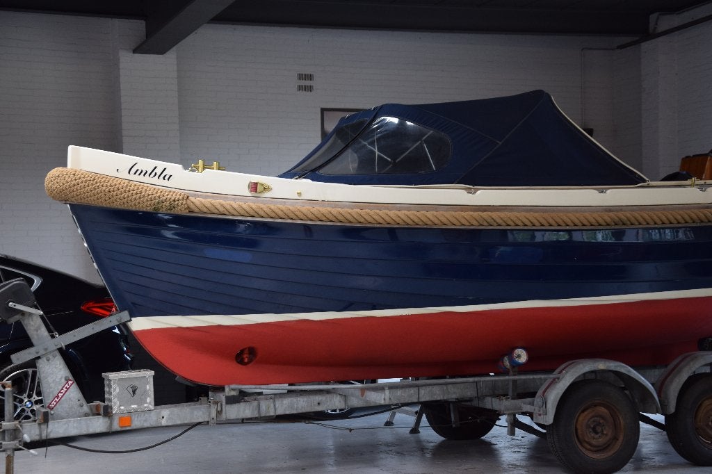 Interboat 21 Incl.Trailer !Boegschroef|4-cillinder|33pk!, Consoleboot, Gebruikt, Binnenboordmotor, Interboat