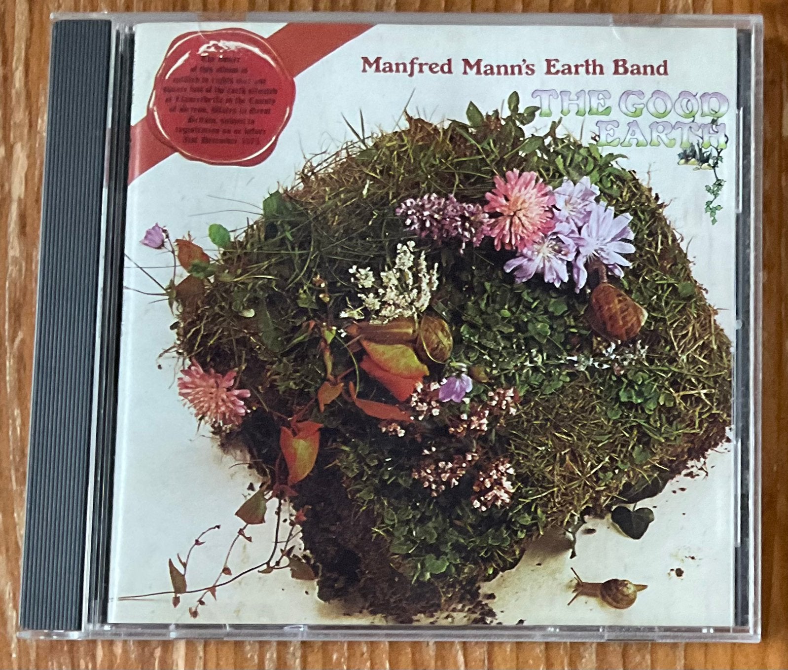 Manfred Mann’s Earth Band - The Good Earth cd (prog rock), Ophalen of Verzenden, Zo goed als nieuw