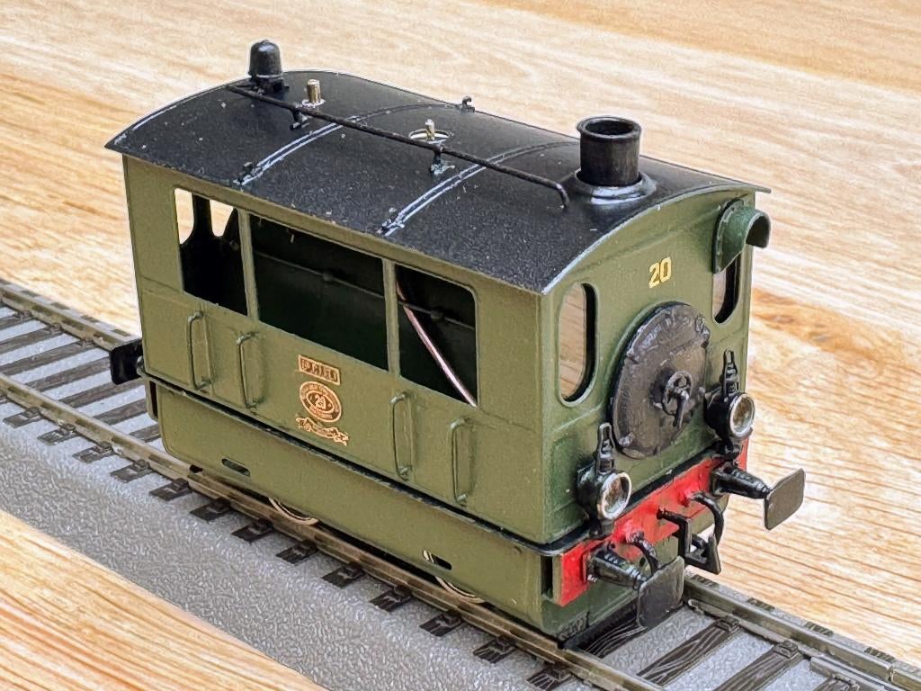 WSM stoomtram locomotief 20 (Cees van der Vis), Overige merken, Gebruikt, Ophalen of Verzenden, Analoog
