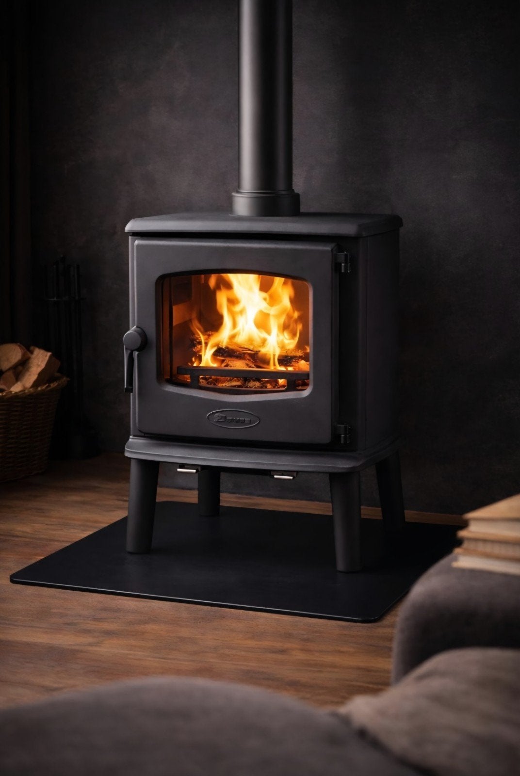 Houtkachel Dovre 325CB nieuw leverbaar voor €1495,-, Huis en Inrichting, Ophalen, Vrijstaand, Hout, Nieuw