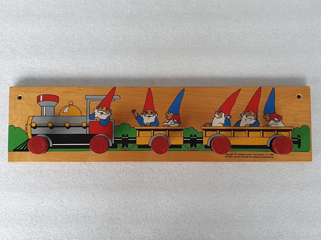 Kapstok David de Kabouter (BRB International, 1988), Wandkapstok, Gebruikt, Ophalen of Verzenden, Minder dan 100 cm