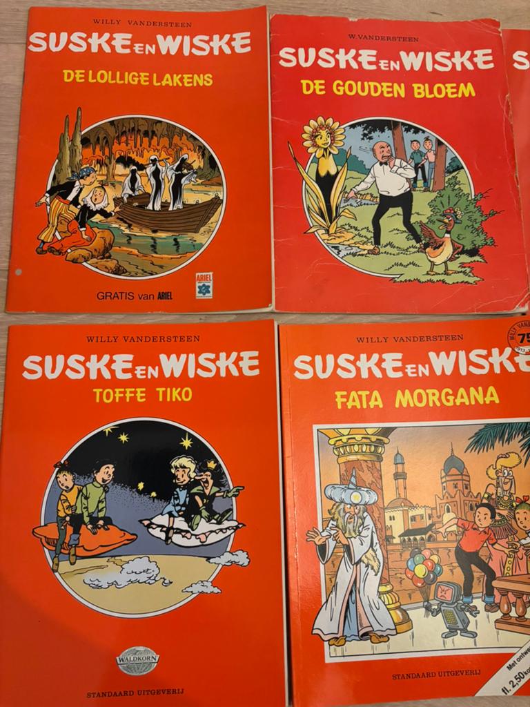 Suske en Wiske stripboeken - Diverse titels, Meerdere stripboeken, Ophalen, Gelezen