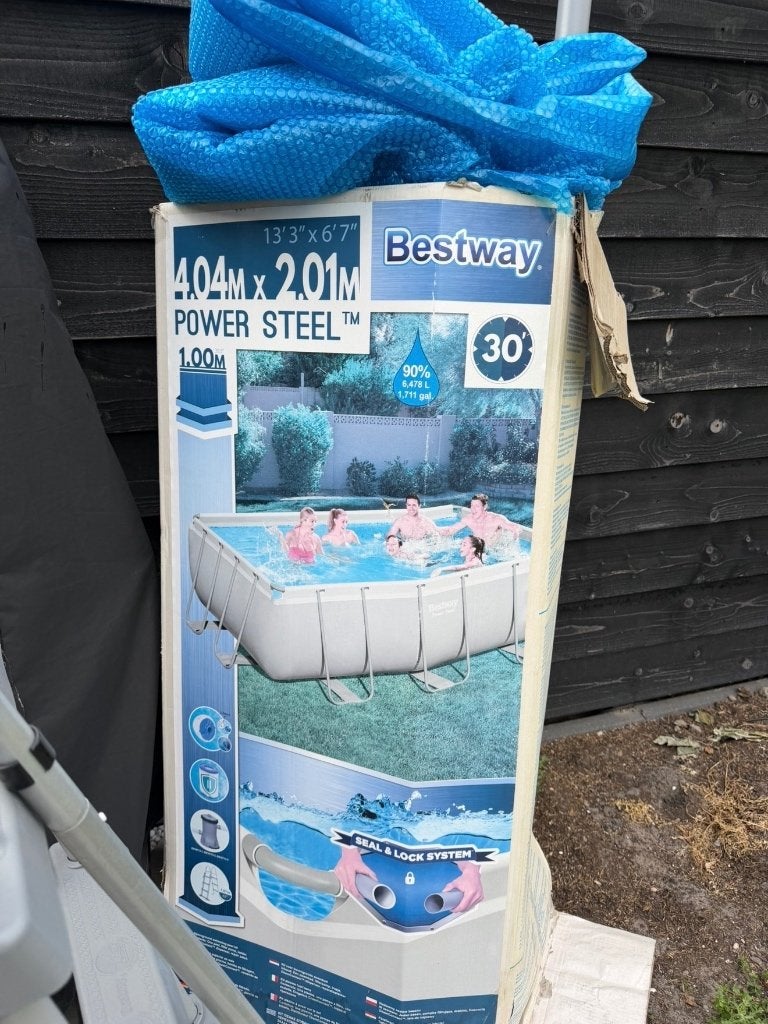 Bestway, Tuin en Terras, Zwembaden, Gebruikt, 200 tot 300 cm, Opblaaszwembad, 80 tot 120 cm