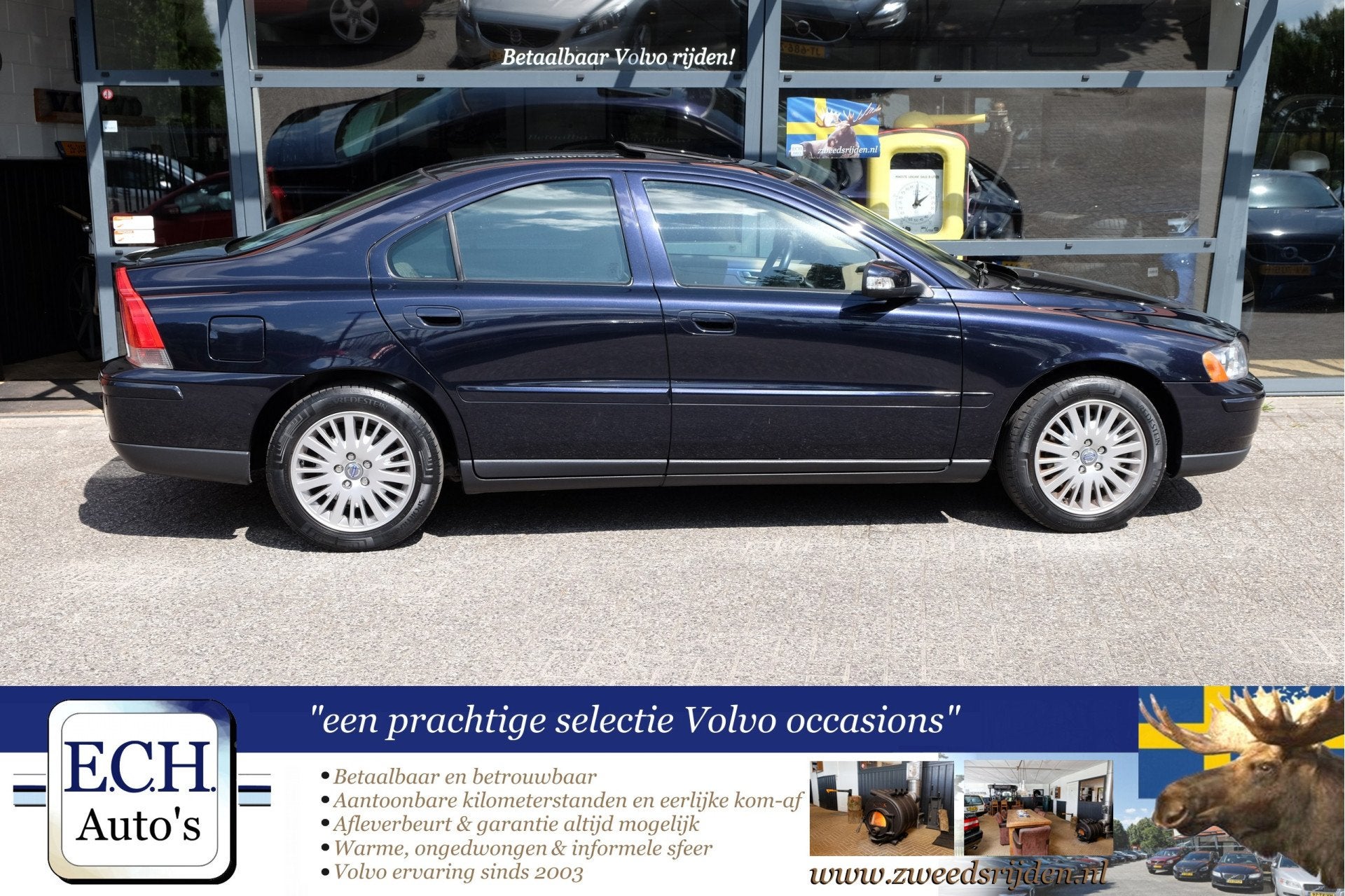 Volvo S60 2.0T 180 pk Aut. Edition, Schuifdak, Trekhaak, Gebruikt, Bedrijf, 1600 kg, Sedan