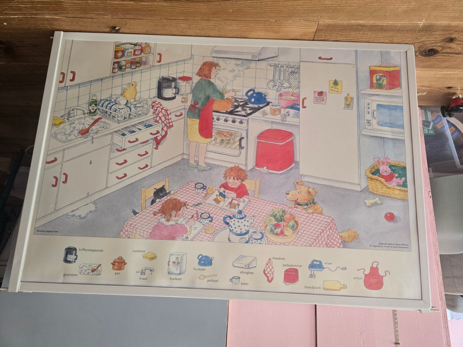Educatieve poster Dagmar Stam, Ophalen of Verzenden