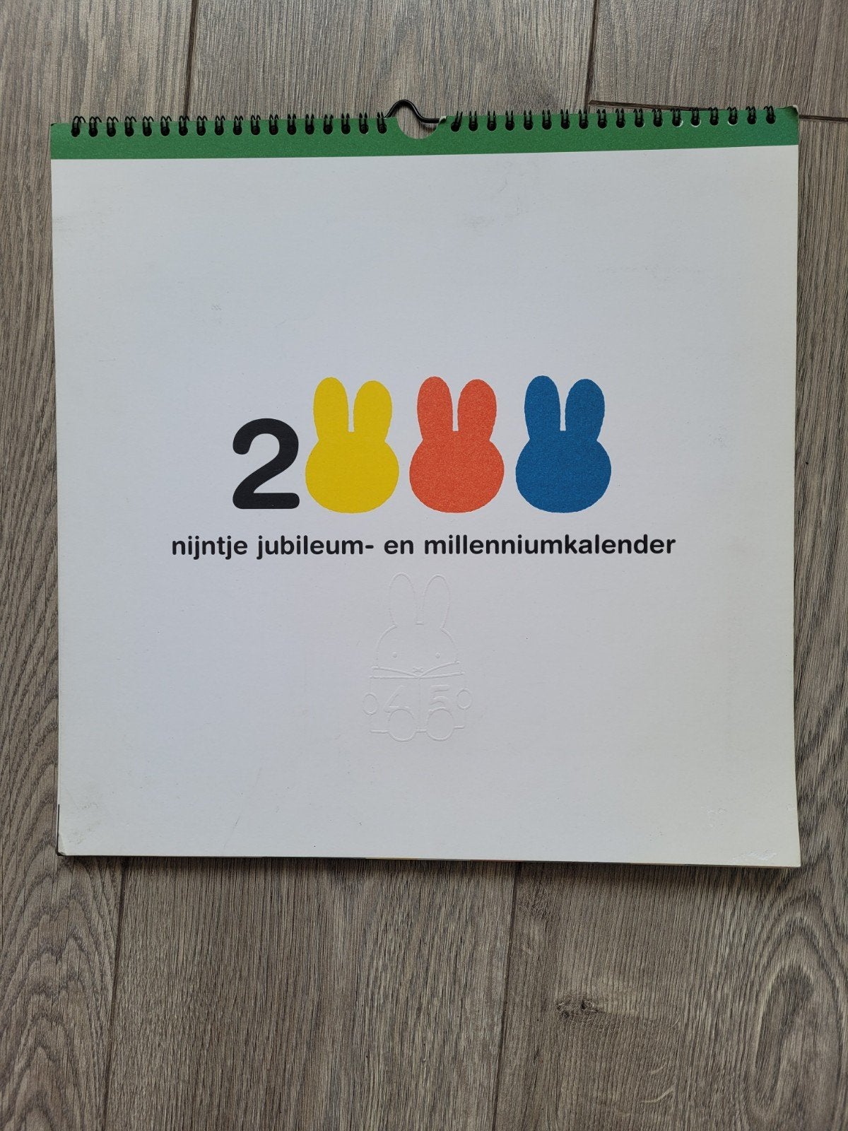 Jubileummillennium kalender 2000 van Nijntje, Ophalen, Maandkalender