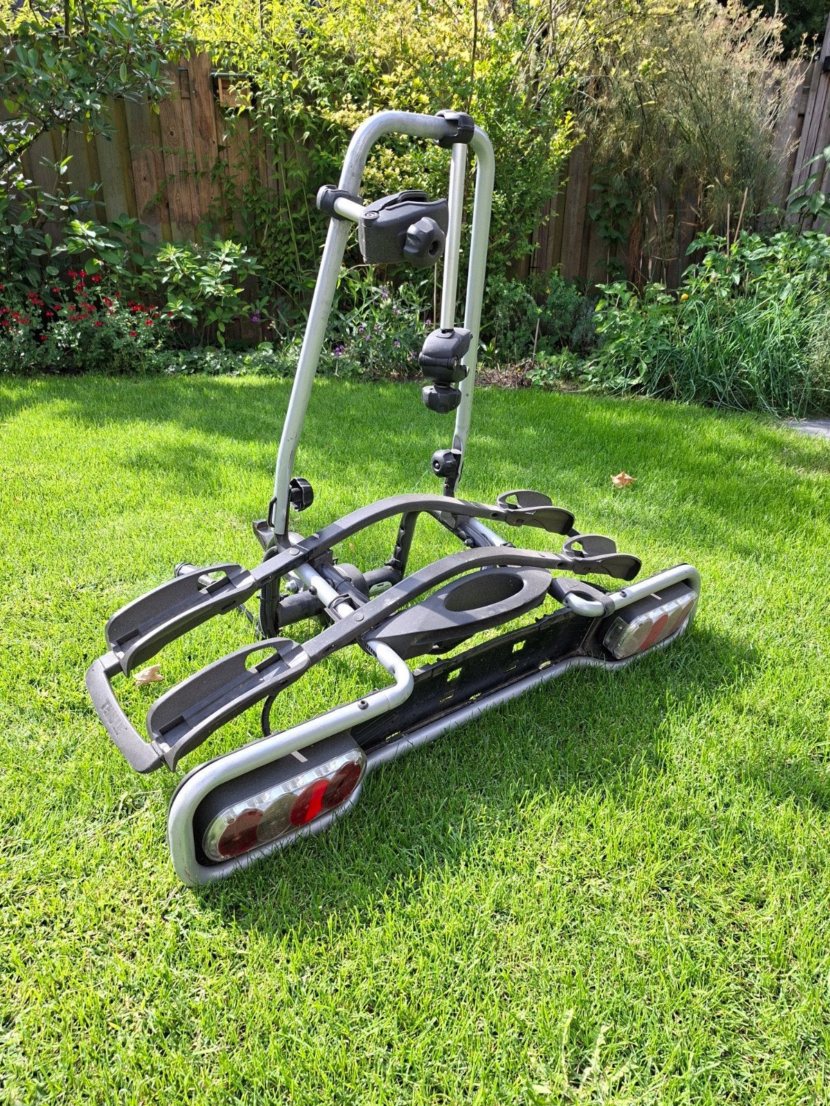 Thule Fietsendrager EuroClick 9078108., Auto diversen, Ophalen, 2 fietsen, Trekhaakdrager, Brede banden