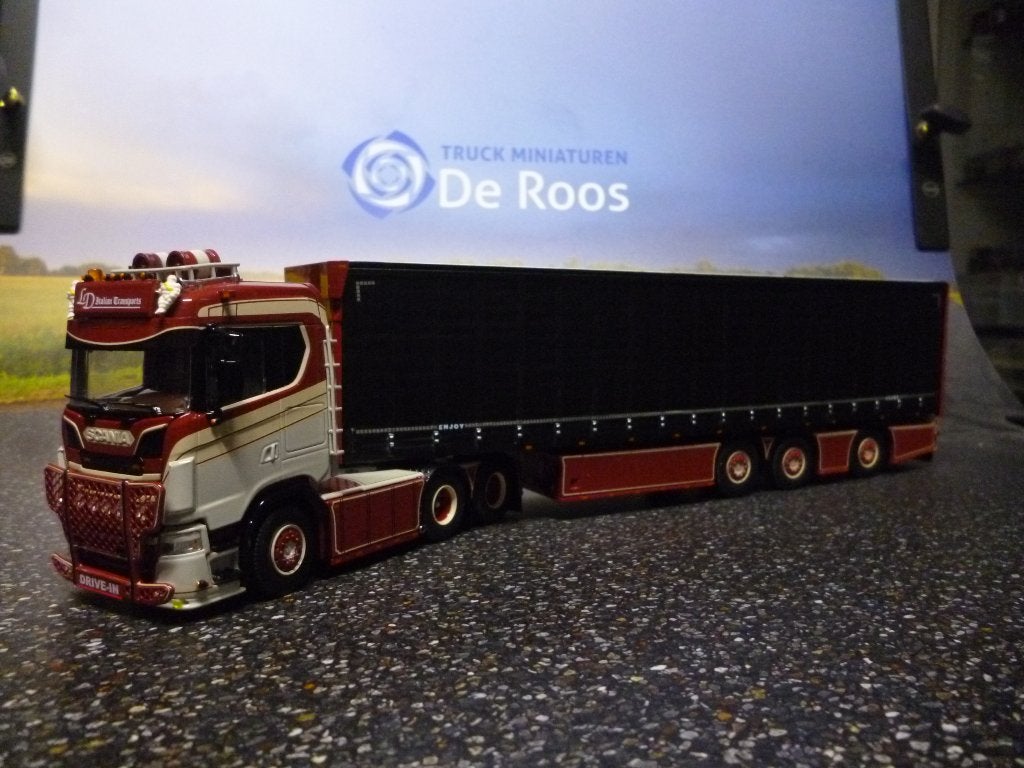 Tekno Scania Next Gen LD Transport met certificaat, Ophalen of Verzenden, Nieuw, Bus of Vrachtwagen, Tekno