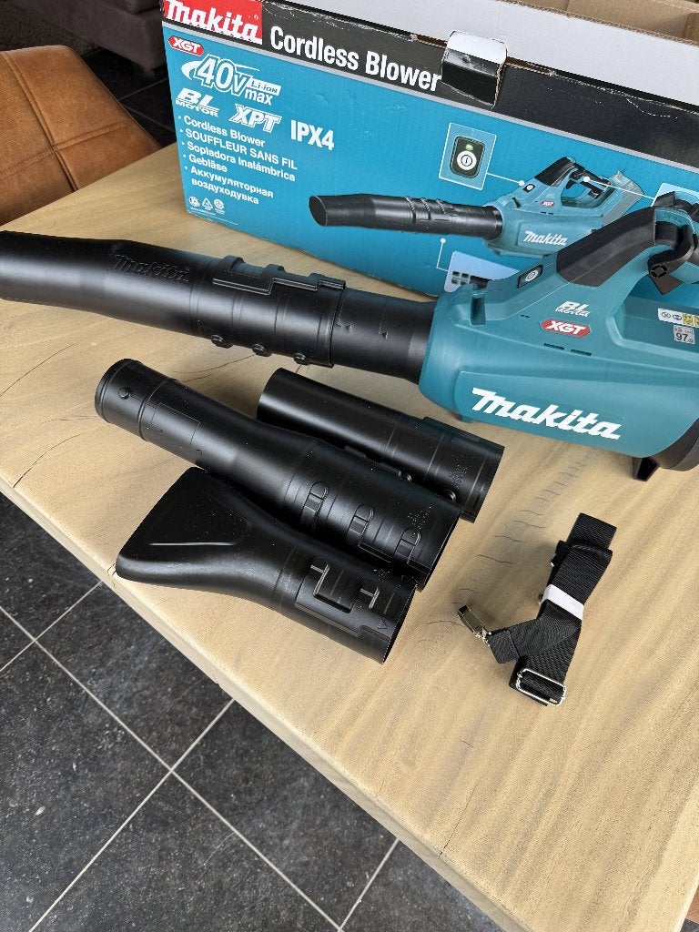 Makita UB001GZ 40V XGT accu bladblazer – nieuw in doos, Nieuw, Ophalen of Verzenden, Makita, Accu