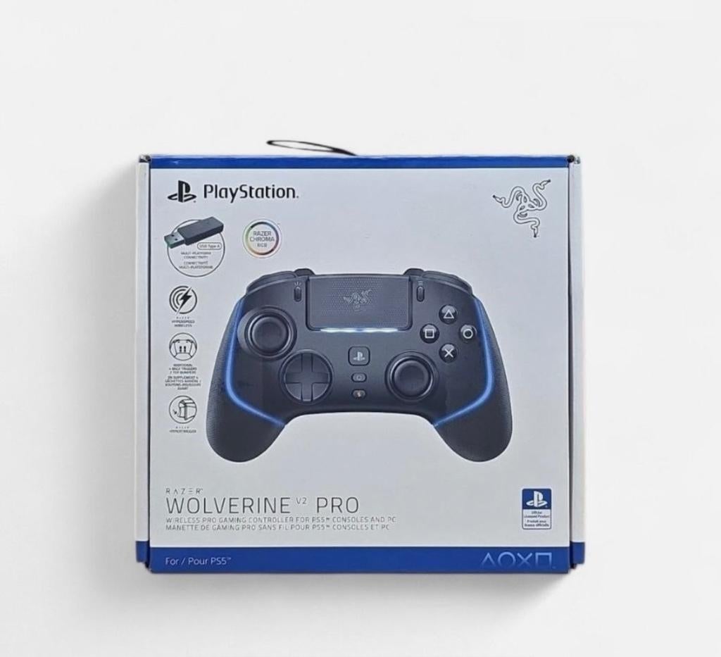 Razer Wolverine V2 Pro Wireless Controller voor PS5, Spelcomputers en Games, PlayStation 5, Ophalen of Verzenden, Zo goed als nieuw