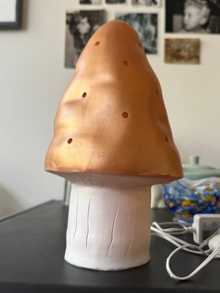 Heico Paddenstoellamp, Nieuw, Goudkleurig, Kinderen en Baby's, Kinderkamer | Inrichting en Decoratie, Goud, Nieuw, Ophalen of Verzenden