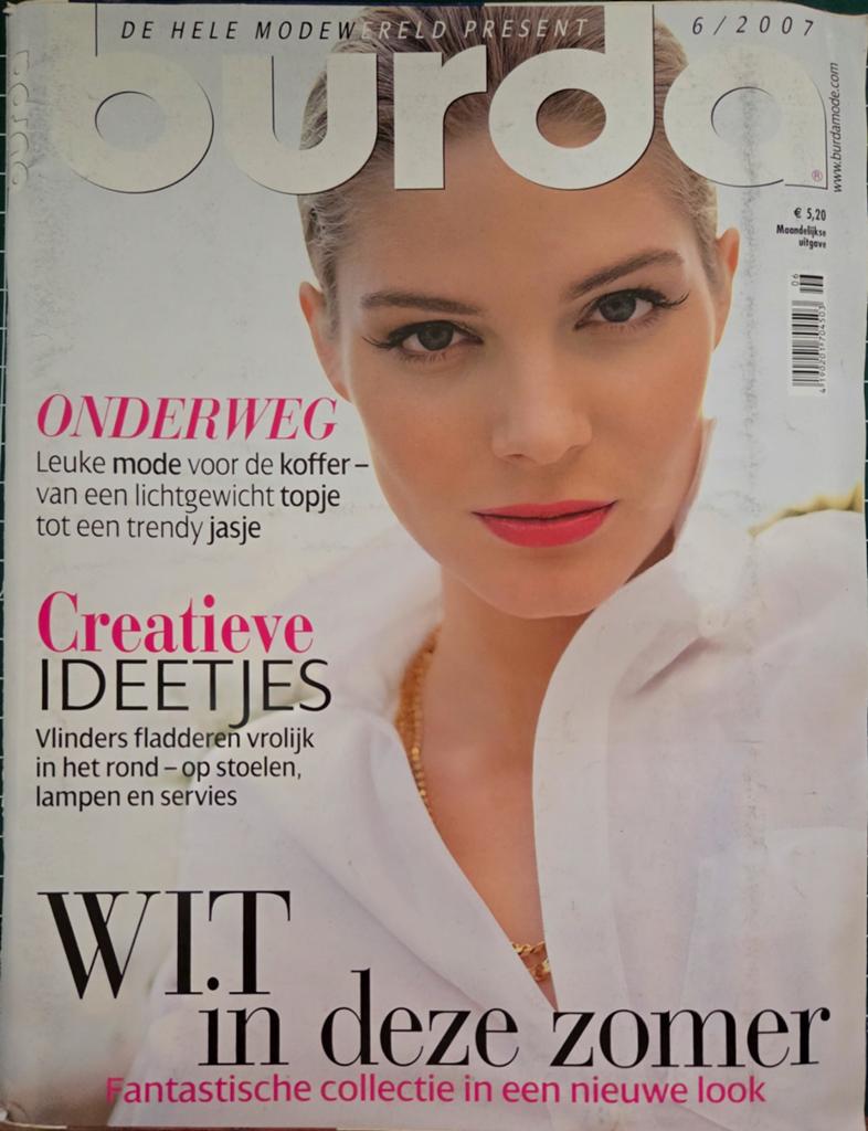 Burda 6/2007 - Compleet en ongebruikt modeblad, Boeken, Ophalen of Verzenden