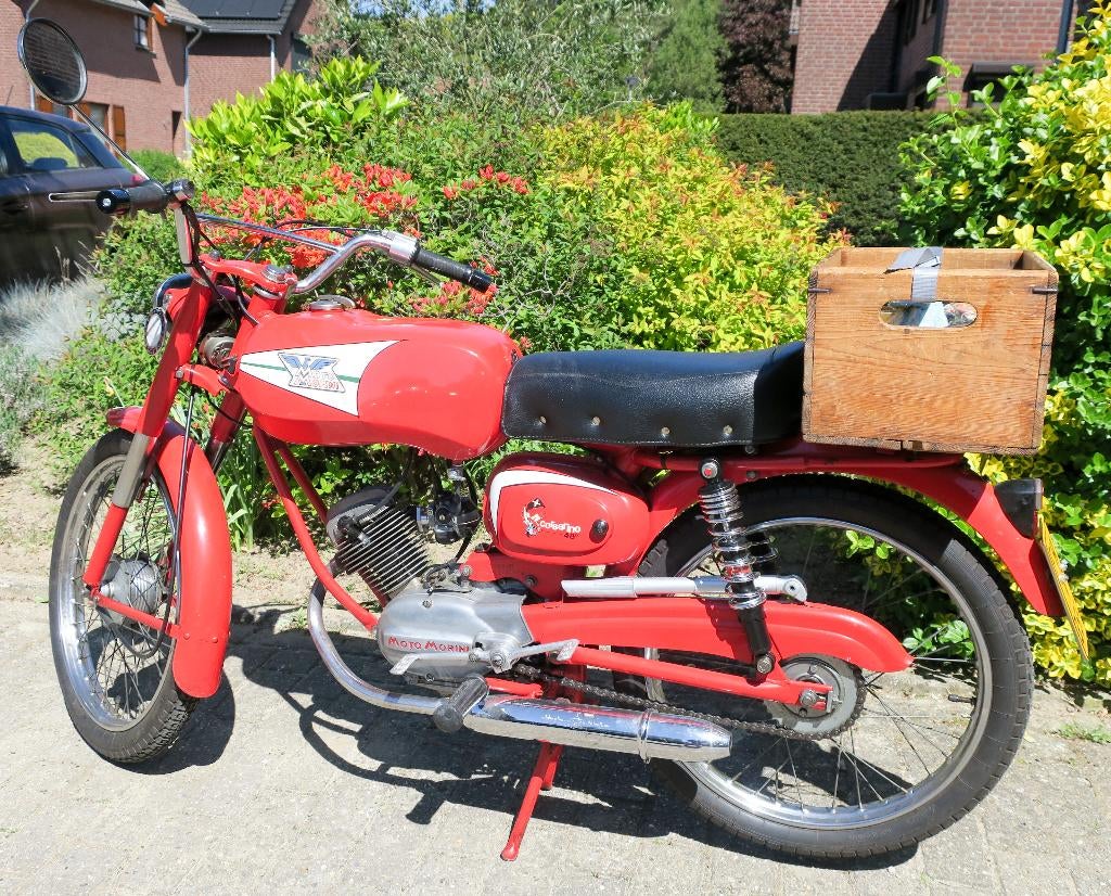Bromfiets oldtimer Moto Morini Corsarino ZT, Maximaal 45 km/u, 4 versnellingen, Ophalen, 48 cc