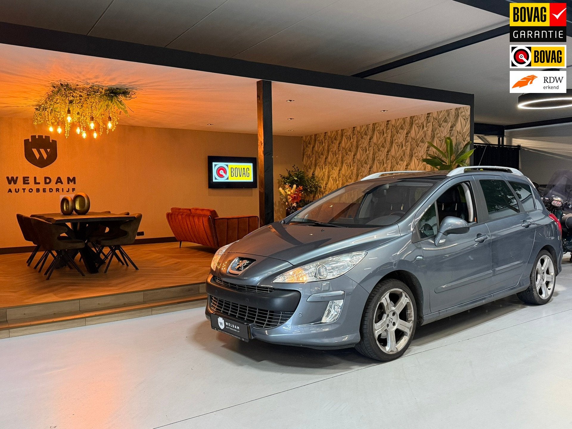 Peugeot 308 SW 1.6 THP XT Automaat|1e Eigenaar|Panoramadak|L, Auto's, Parkeersensor, Gebruikt, Zwart, 4 cilinders