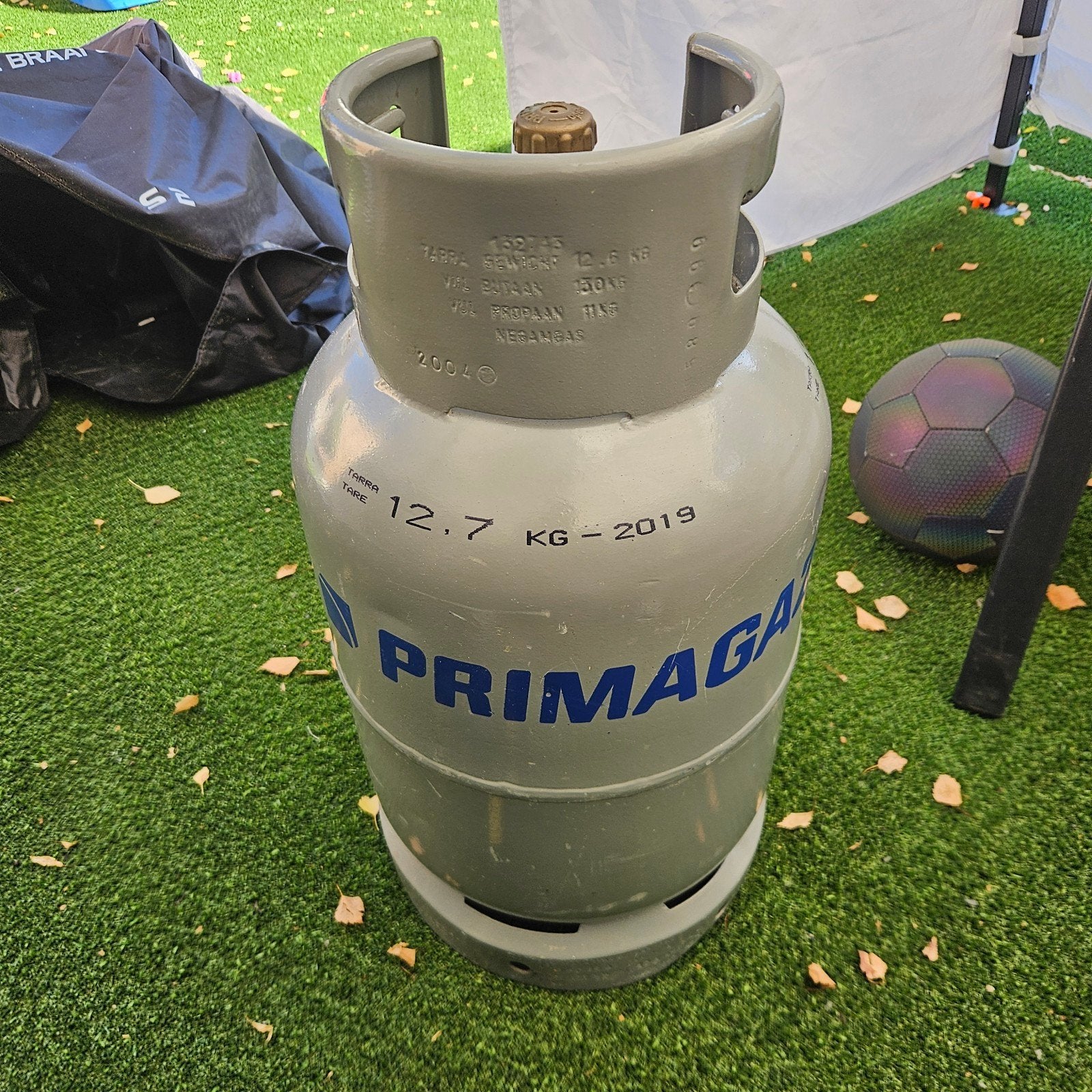 Primagaz (leeg)  propaan gasfles 12.7 KG - 2019, Ophalen, Gebruikt, Primagaz