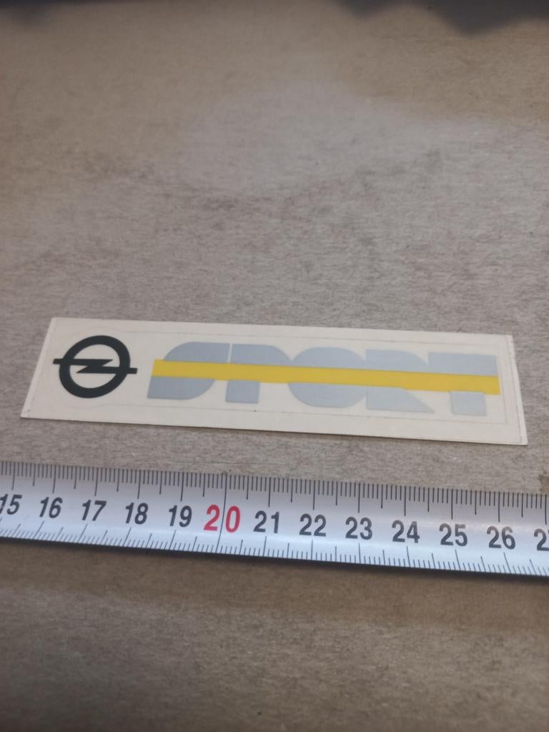 Opel sport, Verzamelen, Stickers, Ophalen of Verzenden, Zo goed als nieuw