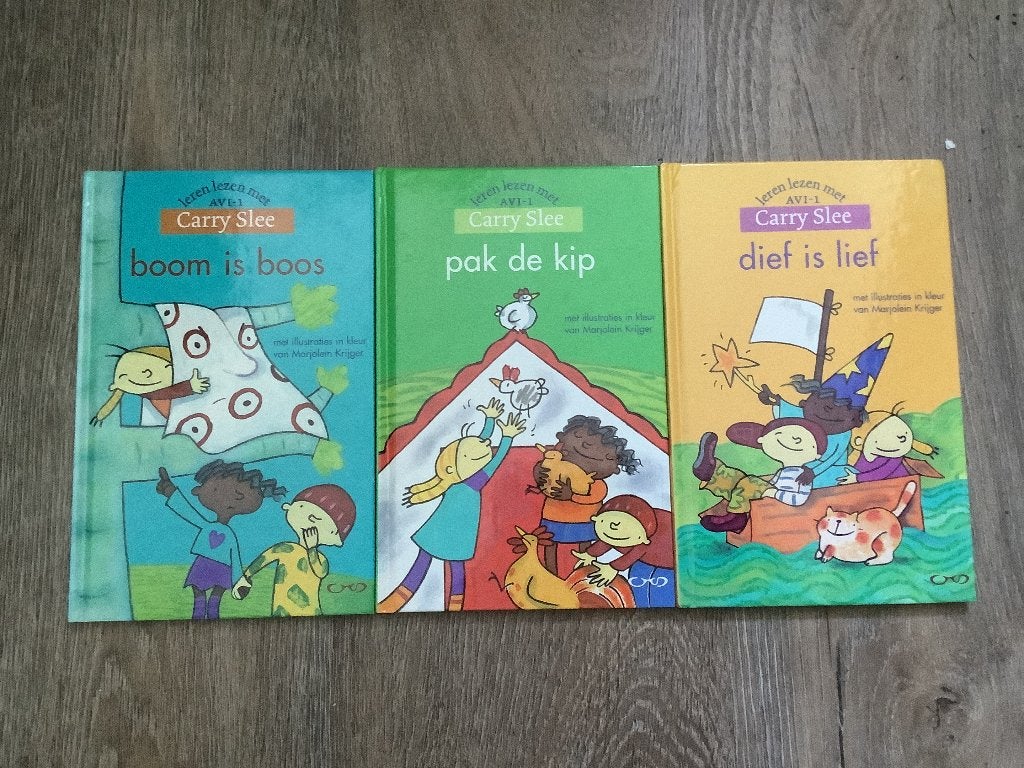 Leren lezen met Carry Slee, Ophalen of Verzenden, Zo goed als nieuw, Non-fictie