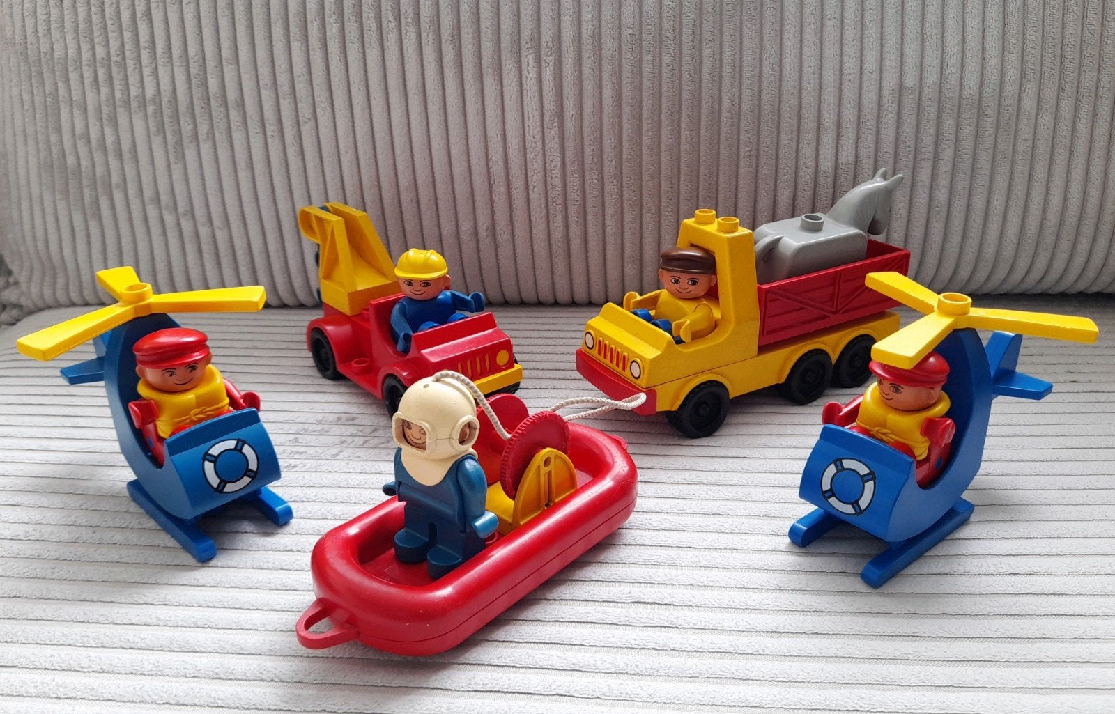 Lego Duplo Vintage Voertuigen Set, Ophalen of Verzenden, Gebruikt, Duplo