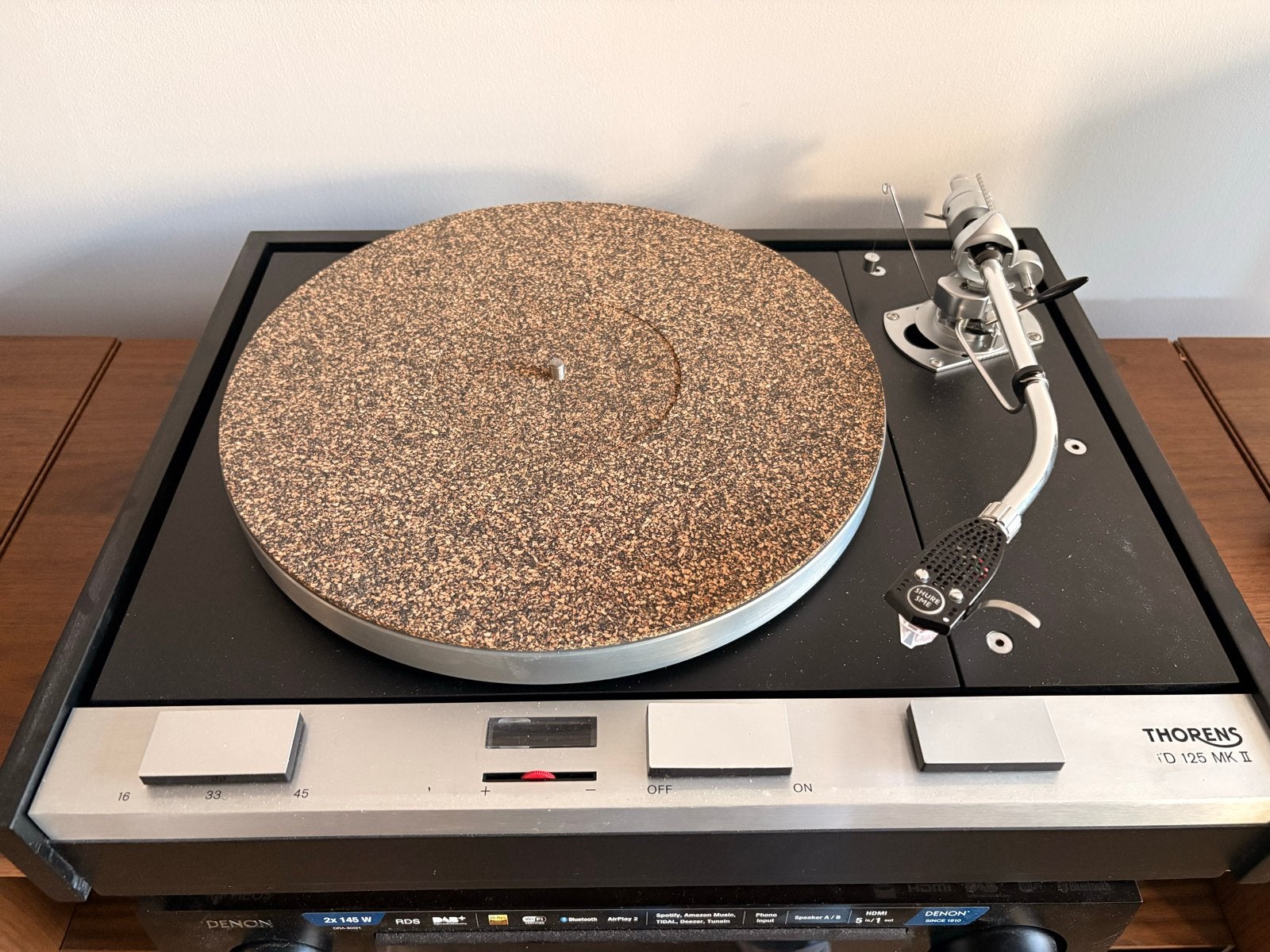 Thorens TD 125 MK II Platenspeler, Ophalen, Zo goed als nieuw, Platenspeler, Thorens