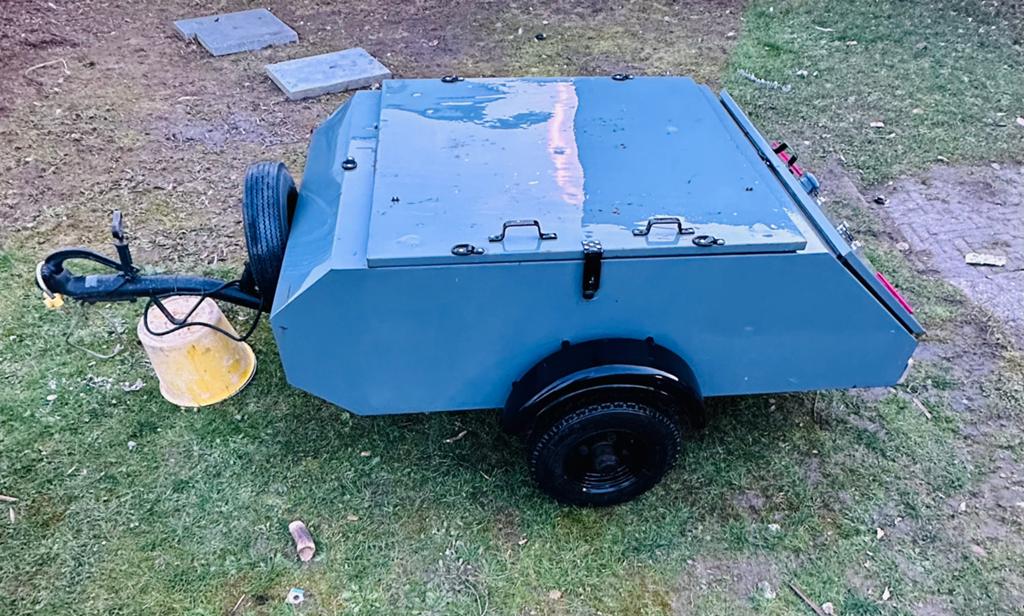 Bagagewagen en ook nog een pragtige tunneltent, Ophalen, Zo goed als nieuw, Tot en met 4