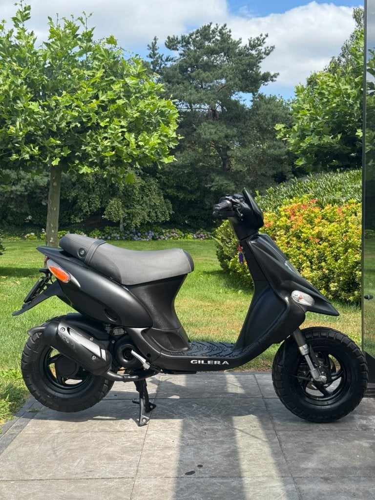 ⭐️Piaggio Gilera stalker 50cc mat zwart 3729 km Z.G.A.N. ⭐️, Fietsen en Brommers, Scooters | Piaggio, Niet ingevuld, Niet ingevuld