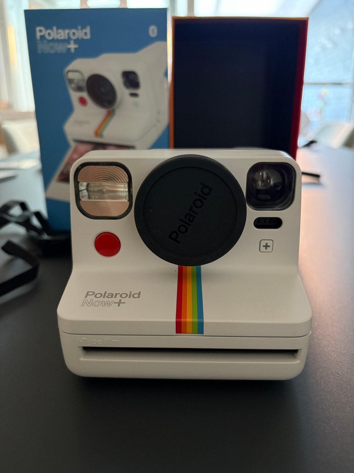 Polaroid Now+ Instant Camera - Zo goed als nieuw, Bluetooth, USB-kabel, Instant camera, Ophalen of Verzenden