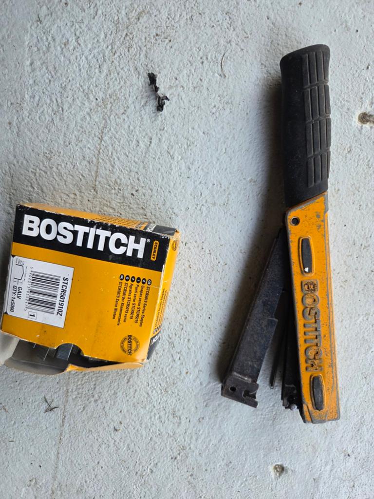 Slag tacker Bostitch + nieten, Ophalen of Verzenden