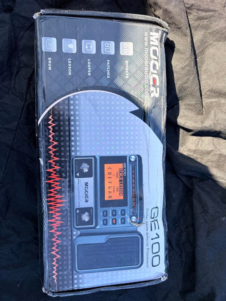 Mooer GE100 Gitaar Multi-Effect Processor, Muziek en Instrumenten, Effecten, Zo goed als nieuw, Multi-effect, Ophalen of Verzenden