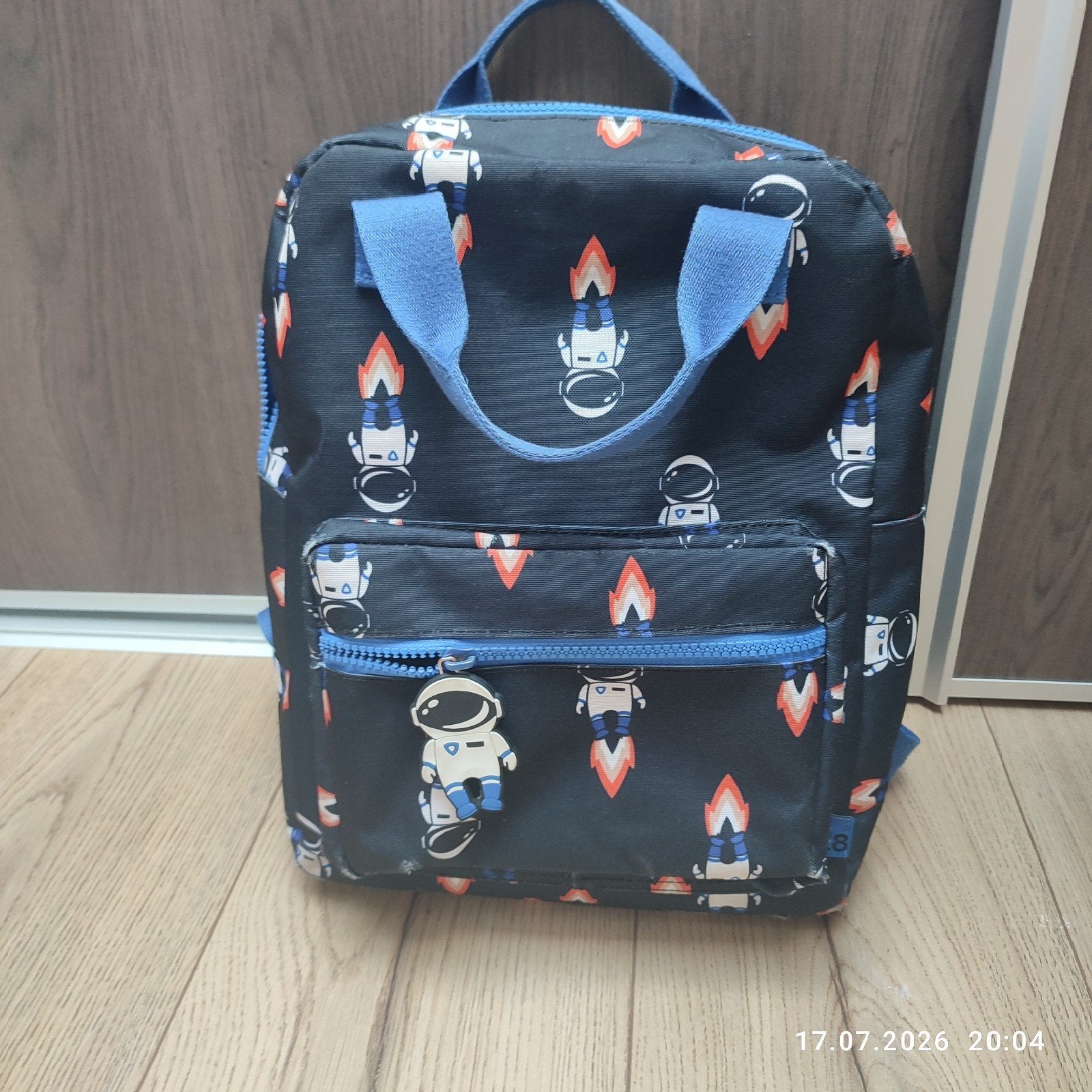 Z8 rugtas kids schooltas astronauten print, Overige merken, Gebruikt, 25 tot 40 cm, Ophalen of Verzenden