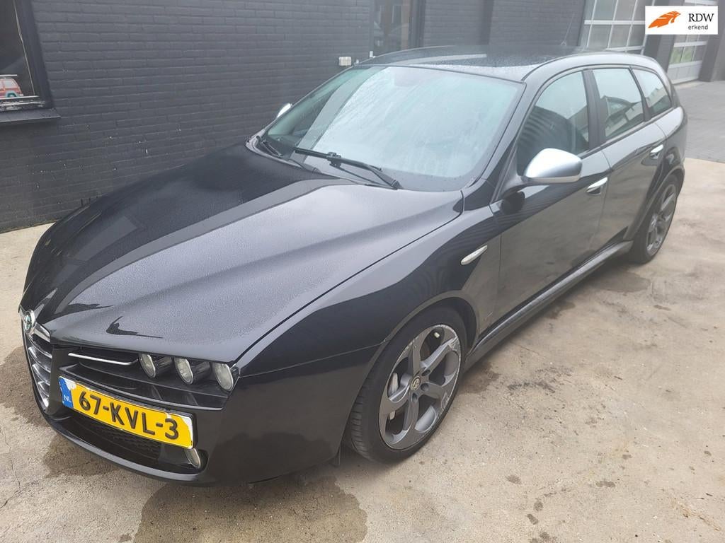 Alfa Romeo 159 Sportwagon 1.7 T Distinctive station 6-bak, Auto's, Alfa Romeo, Voorwielaandrijving, Euro 5, Zwart, 4 cilinders