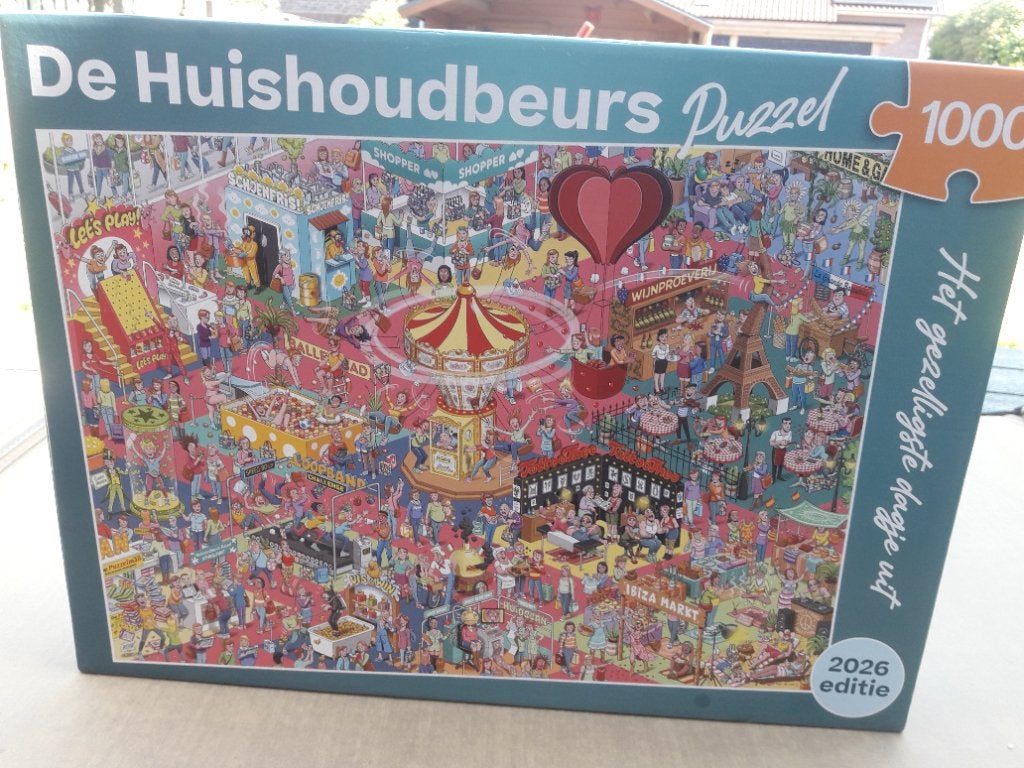 Puzzel, Ophalen, 500 t/m 1500 stukjes, Zo goed als nieuw, Legpuzzel