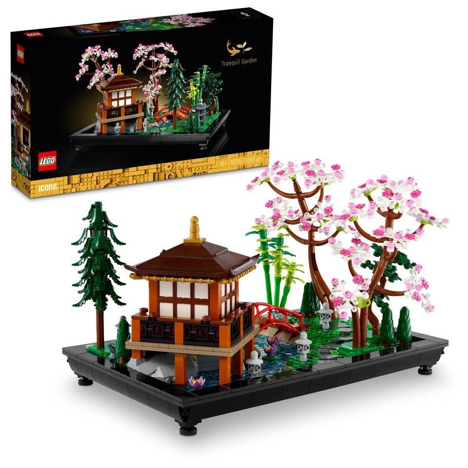 Te koop aangeboden: LEGO Icons – Tranquil Garden (10315), Kinderen en Baby's, Ophalen of Verzenden, Nieuw